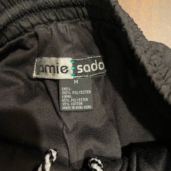 Jamie Sadock Black Wind Resistant Golf Track Pull on Pockets joggers.Size M - Picture 11 of 14